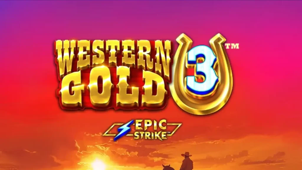 Pemandangan gurun Wild West yang ikonik di Western Gold 3